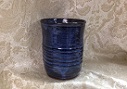 Vase in Bluejean glaze made by Debra Ocepek of Ocepek Pottery Vase in Blue Jean glaze made by Debra Ocepek of Ocepek Pottery