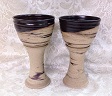 pottery communion communion chalices made by Debra Ocepek of Ocepek Pottery