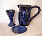 communion pottery communionware made by Debra Ocepek of Ocepek Pottery photo of communion pottery communionware made by Debra Ocepek of Ocepek Pottery