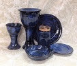 communion pottery made by Debra Ocepek of Ocepek Pottery photo of communion pottery made by Debra Ocepek of Ocepek Pottery