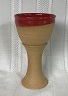 communion pottery chalice made by Debra Ocepek of Ocepek Pottery photo of communion pottery chalice made by Debra Ocepek of Ocepek Pottery