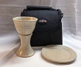 communion pottery made by Debra Ocepek of Ocepek Pottery photo of communion pottery made by Debra Ocepek of Ocepek Pottery