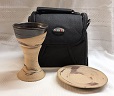 communion pottery made by Debra Ocepek of Ocepek Pottery photo of communion pottery made by Debra Ocepek of Ocepek Pottery