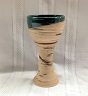 wheel-thrown chalice made by Debra Ocepek of Ocepek Pottery