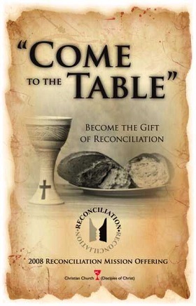 Our communion pottery was pictured on the Disciples of Christ program in 2008