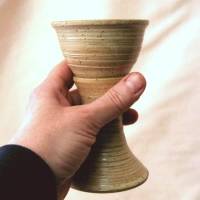 photo of first communion goblet