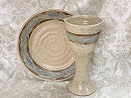 photo of pouring chalice without cross and paten