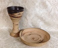 pottery communion communion set made by Debra Ocepek of Ocepek Pottery