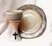 click for info on standard two-piece Chalice and Paten Set